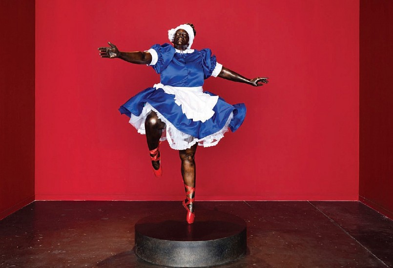 MARY SIBANDE, Sophie in Attitude Devant
2025, Bronze and fabric