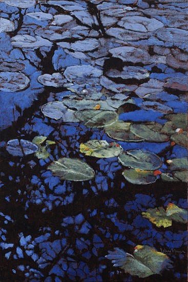 JOHN MEYER, A Dark Pond (20126)
Mixed media on canvas