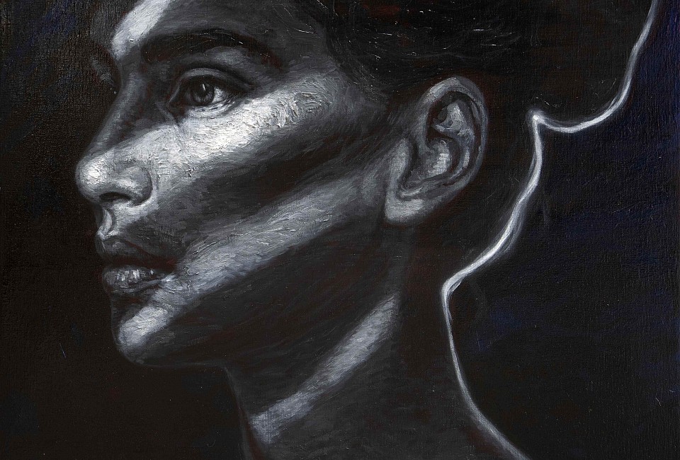 Light Shift, 2026, oil on canvas, 80x80cm