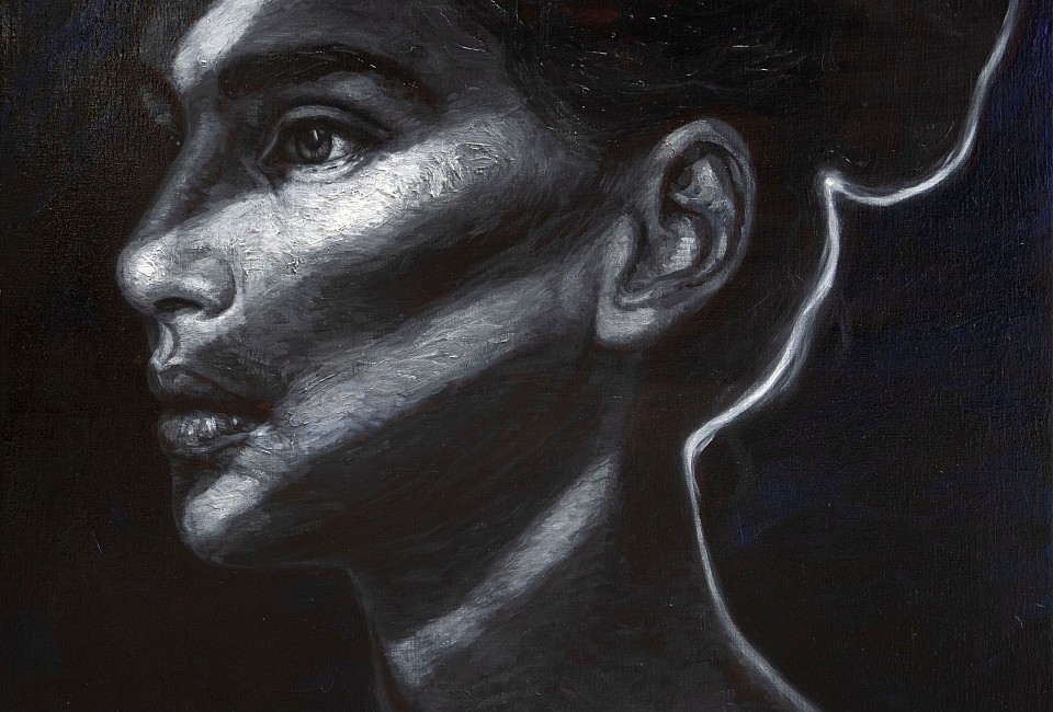 Light Shift, 2026, oil on canvas, 80x80cm