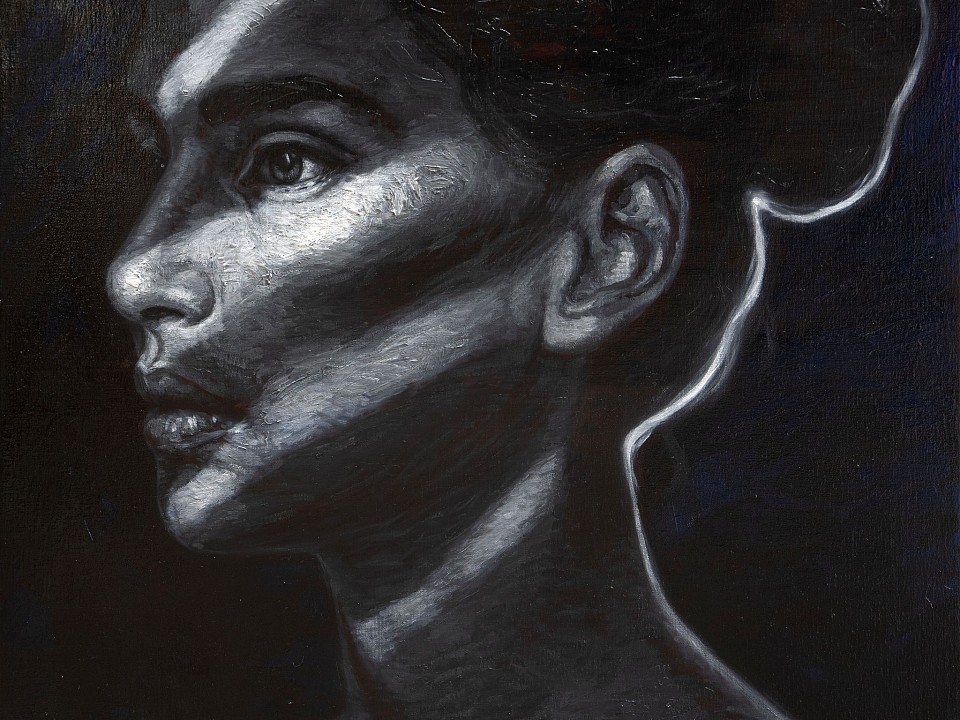 Light Shift, 2026, oil on canvas, 80x80cm