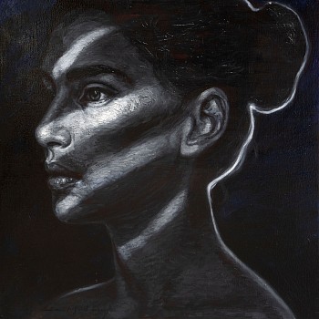 Light Shift, 2026, oil on canvas, 80x80cm