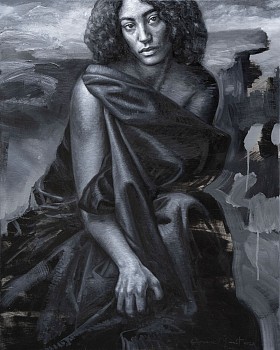 Virgin, 2026, oil on canvas, 100x80cm