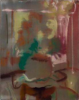 Hoogervorst, Flowers in the Window II, 2025, Oil on Canvas, 38 x 30cm