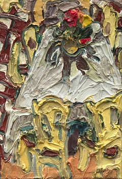 Erin Chaplin, Yellow cocoon, oil on canvas, 35 x 25.5 cm HR (c) Matt Slater (1) FRAME CROPPED