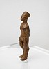 Deborah Bell, Young lioness and figure, bronze, 18 x 34 x 10 cm & 12 cm HR (c) Damian Griffiths (detail 1)