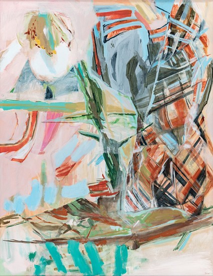 JEANNE HOFFMAN, Both Sides Shook in the Wind
acrylic on italian cotton