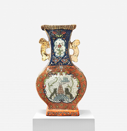 LUCINDA MUDGE, Feel This Moment
Ceramic, gold luster