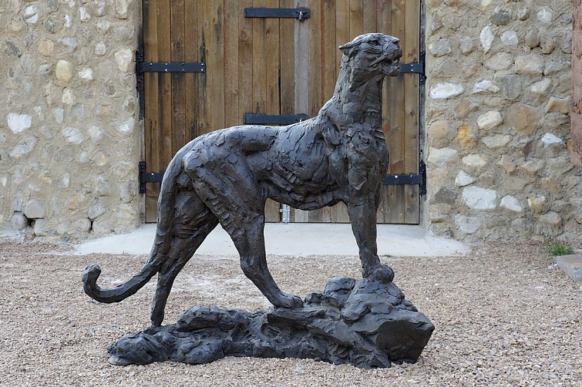 DYLAN LEWIS, S337 Standing Leopard III
Bronze