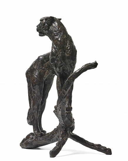 DYLAN LEWIS, S504 Surveying Cheetah V Maquette
Bronze