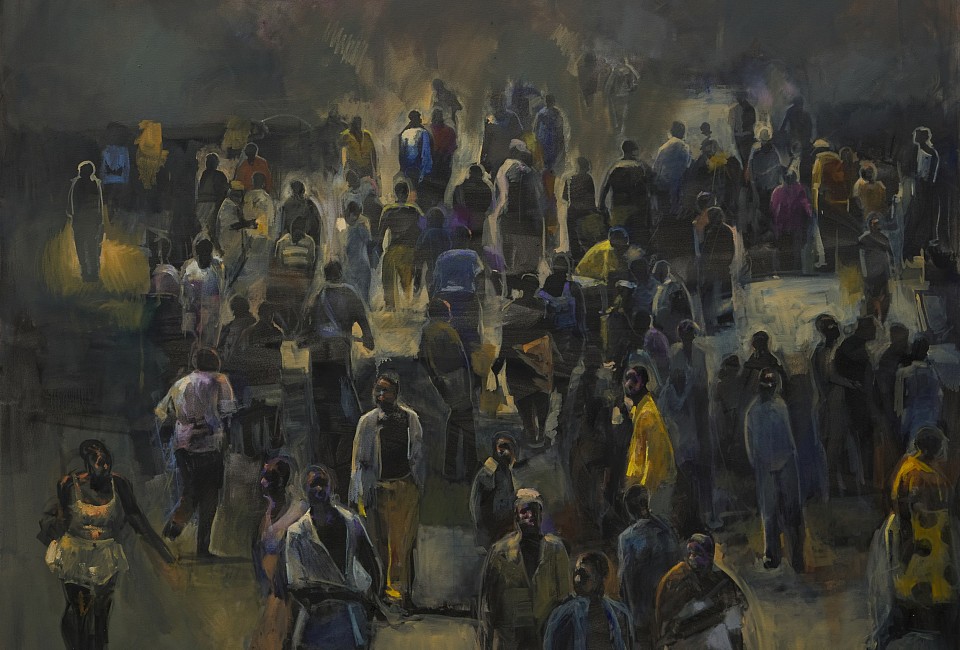 Ricky Dyaloyi, Step out of your bubble, mixed media on canvas, 160 x 200 cm LR (c) Matt Slater (2) CROPPED